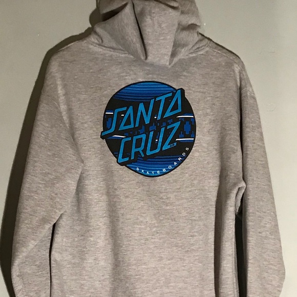 Santa Cruz Skateboards Other - Grey Santa Cruz hoodie